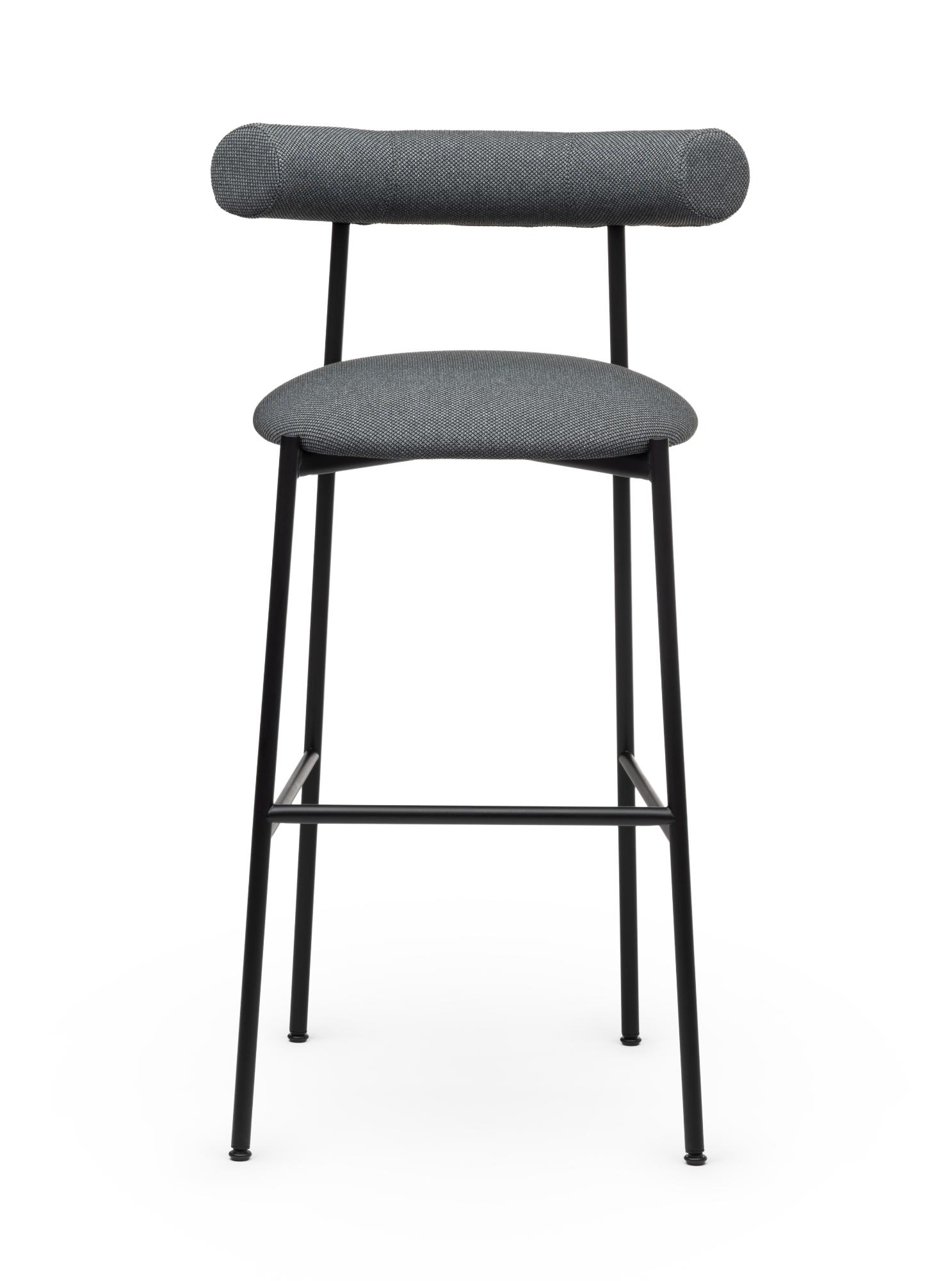 Banco de Bar Pampa SG-80 Cinzento