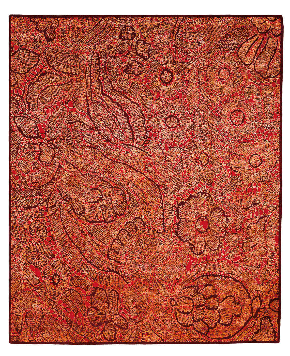 Tapete Super Lace Vermelho | Tamanho: 500 × 600 cm