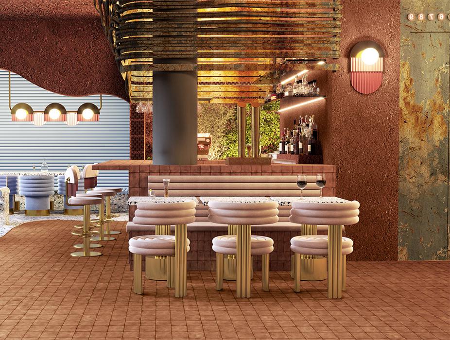 Candeeiro de parede Huxley