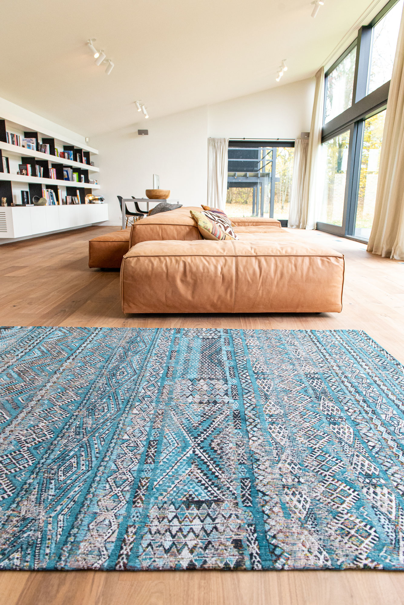 Tapete Zemmuri Azul 9110 | Tamanho: 200 × 280 cm
