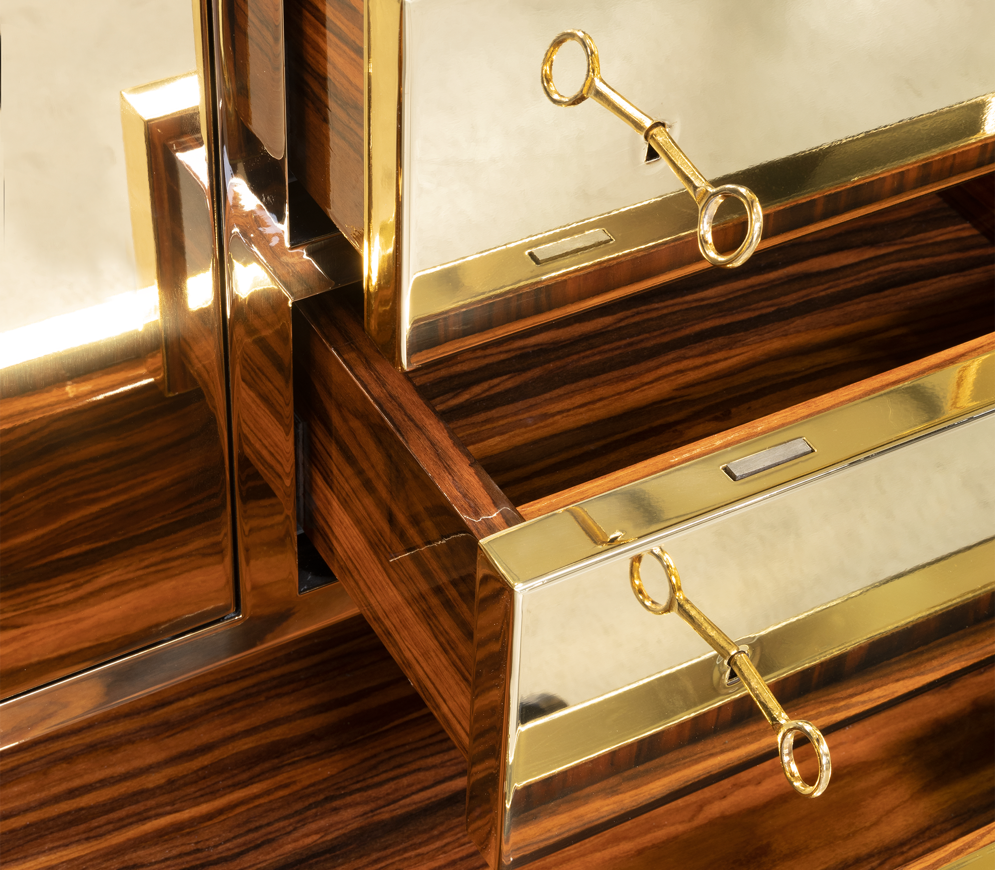 Cofre Elite Dourado Tycoon