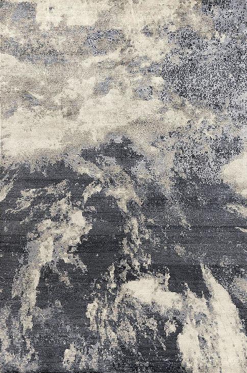 Tapete Feito à Mão Abstracto