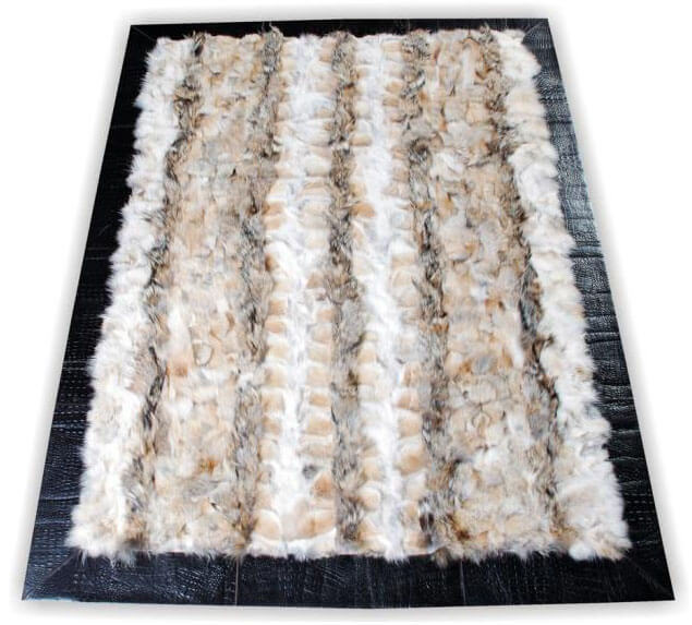 Tapete Pele Coyote Croco | Tamanho: 150 × 240 cm