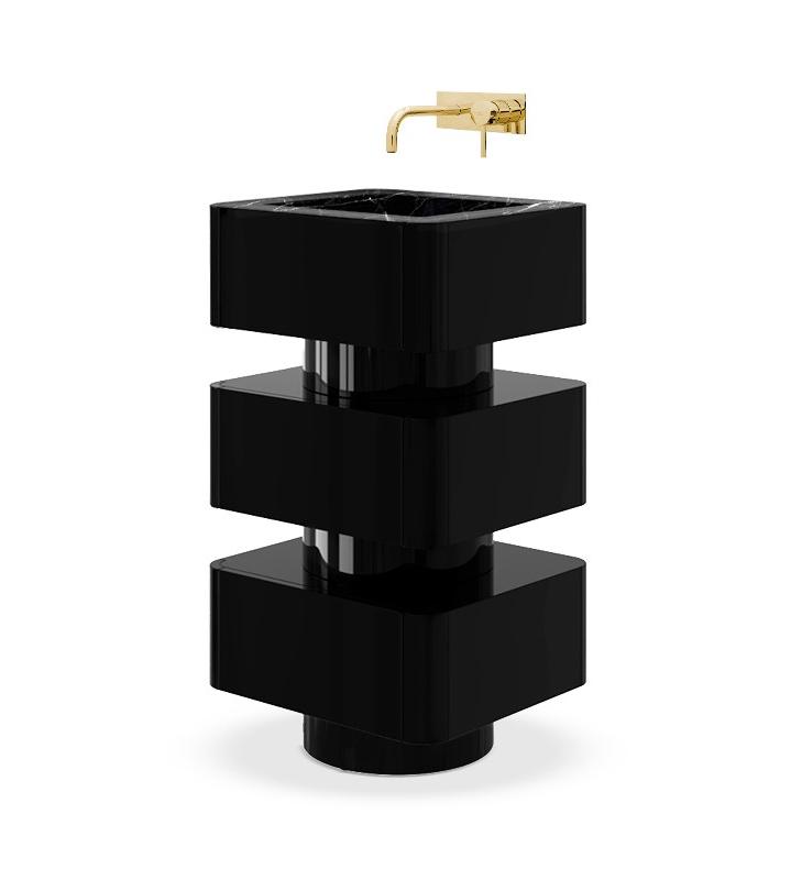 Lavatório de coluna Zen