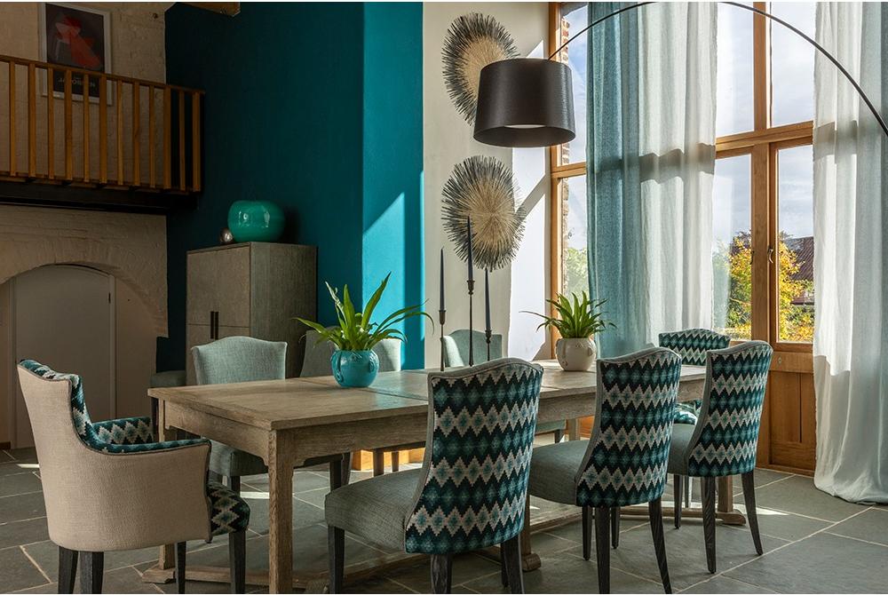 Mesa de Jantar Hawford Greyed Oak