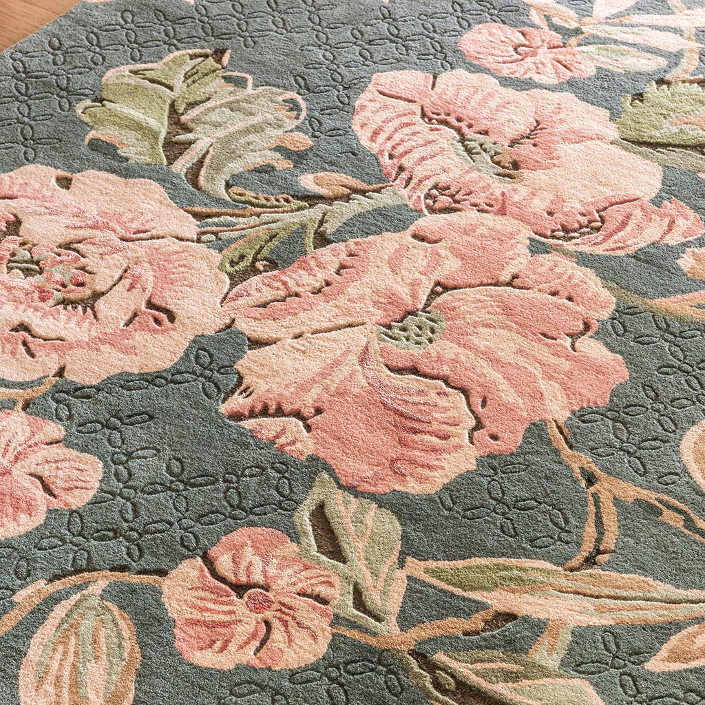 Tapete Aylworth Trail Verde Feto | Tamanho: 250 × 350 cm