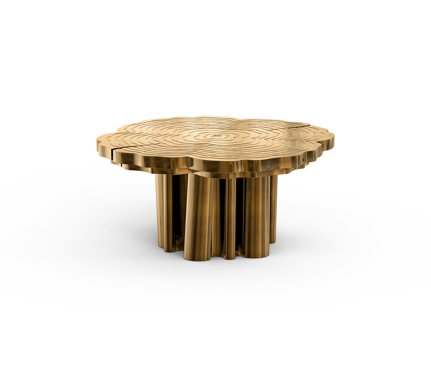 Conjunto 3 Peças Mesa de Centro Pátina Fortuna