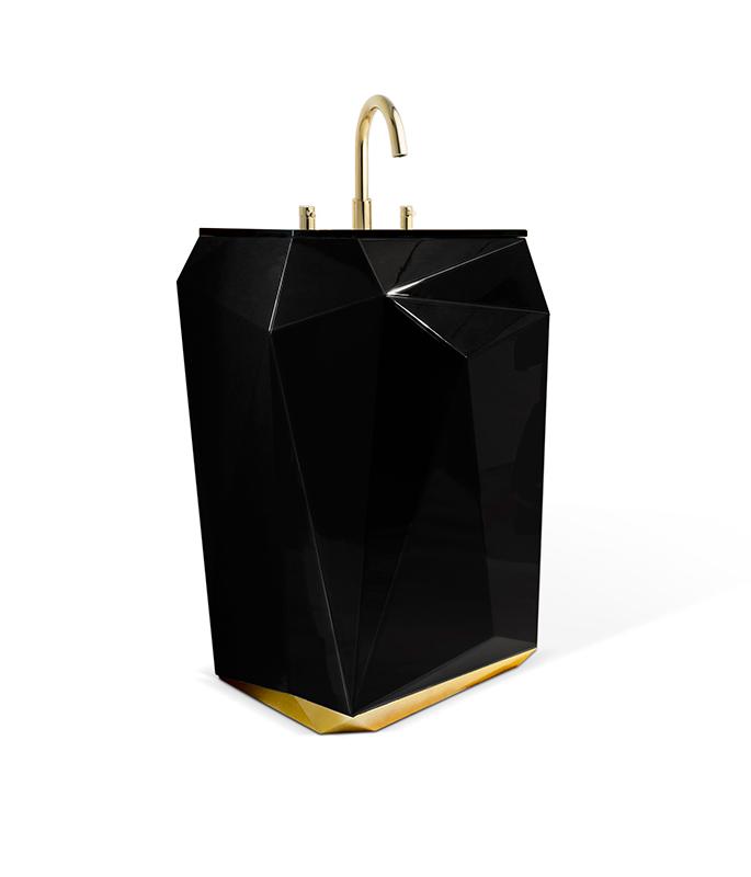 Lavatório de coluna Gemstone