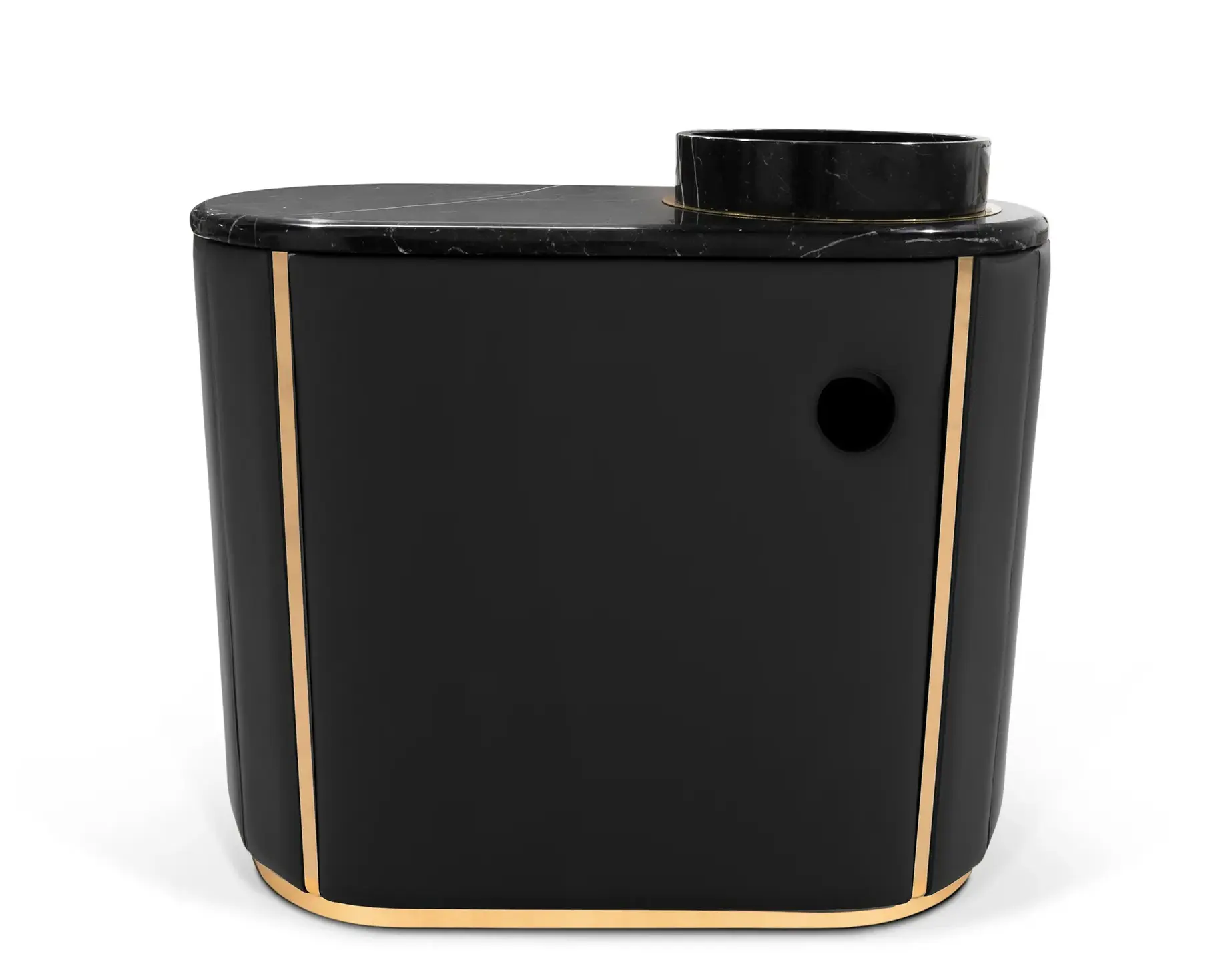 Móvel de casa de banho Majestic preto