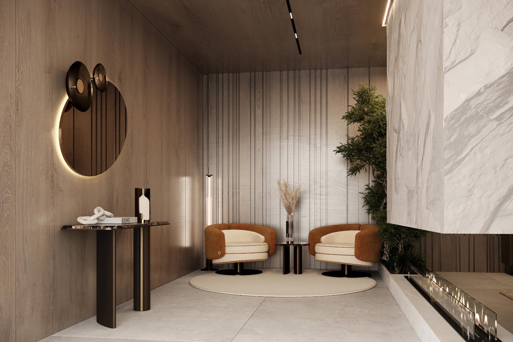 Consola Bon Ton em Mármore