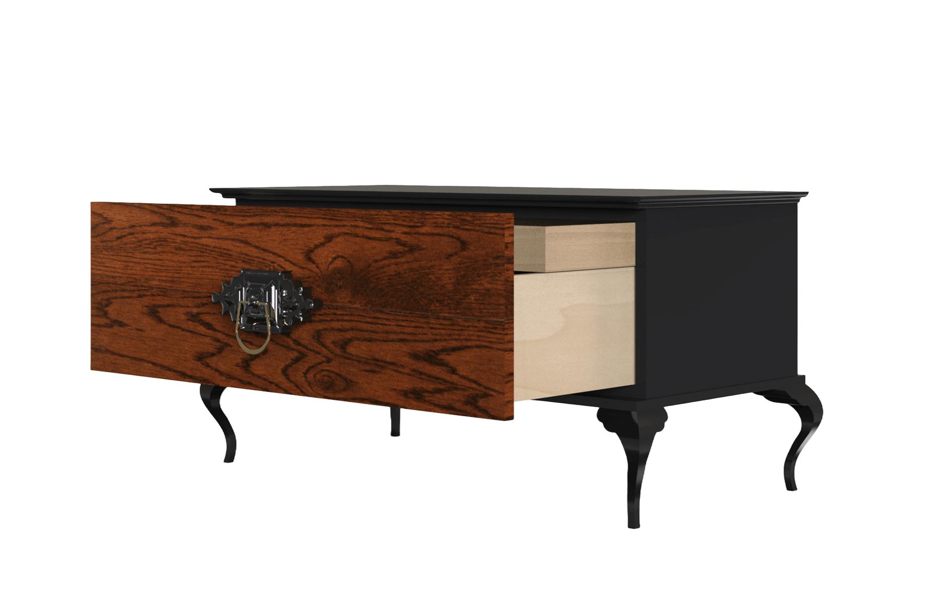 Mesa de Cabeceira Clássica Louvre