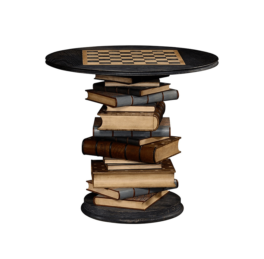 Mesa de Jogos Tenbury Navy Oak