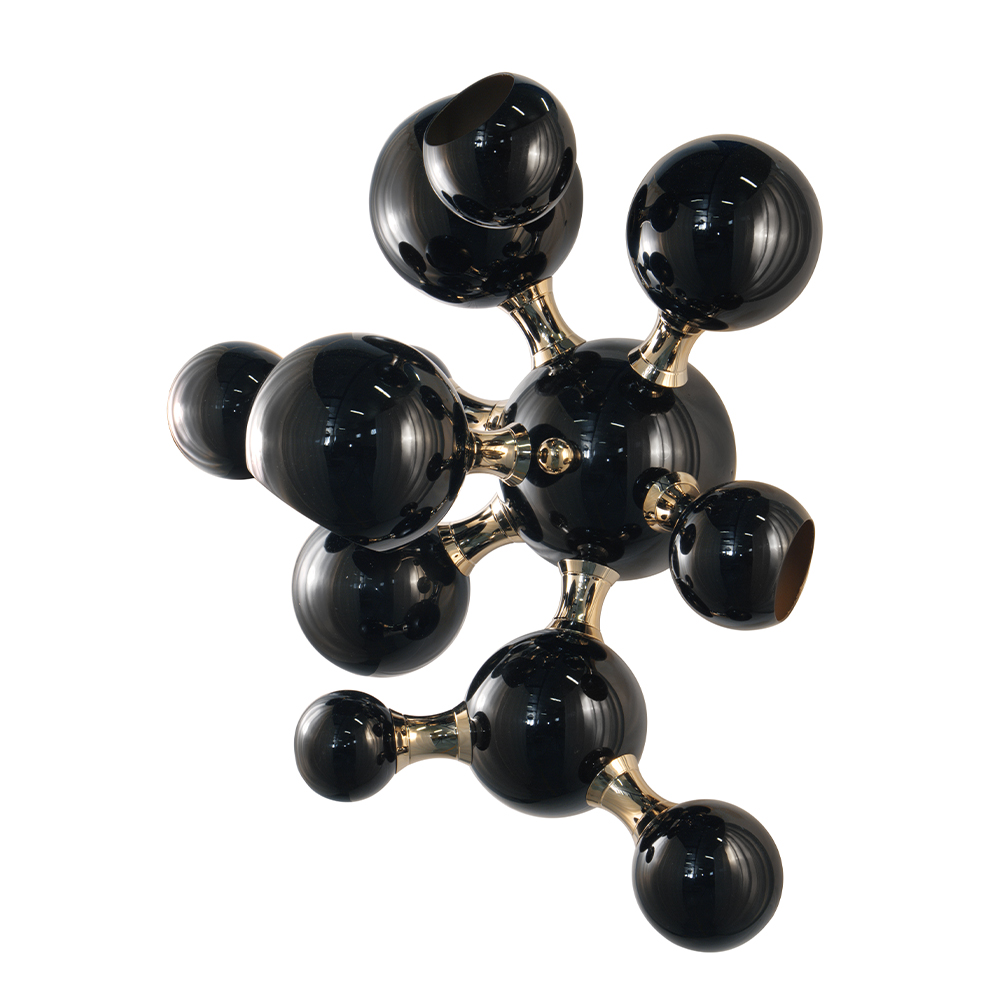 Candeeiro de parede molecular