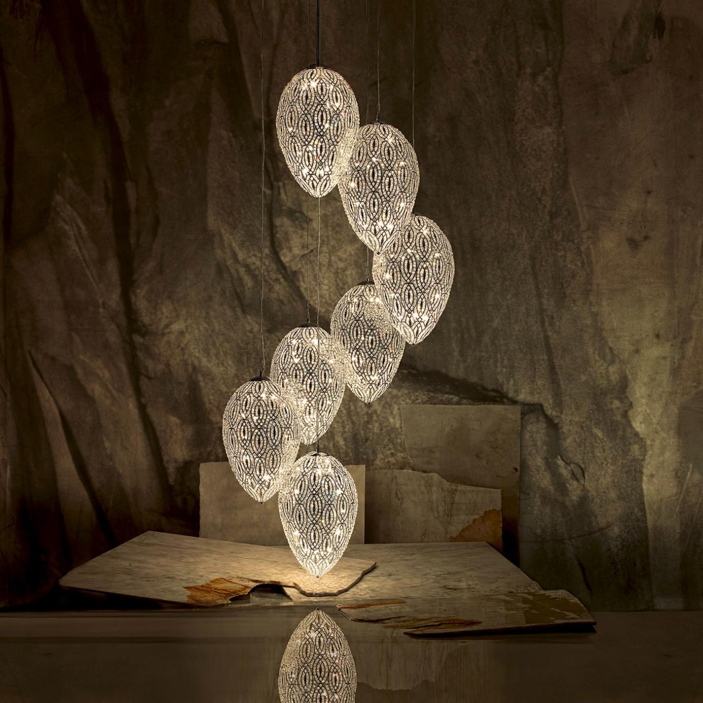 Candeeiro Suspenso Arabesque Egg