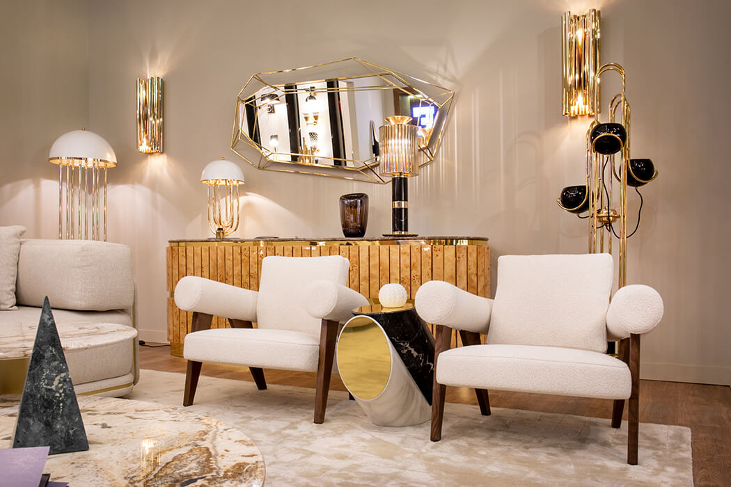 Espelho de parede grande Lustre - 1