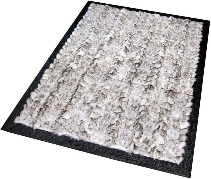 Tapete Pele Cinzento | Tamanho: 150 × 240 cm