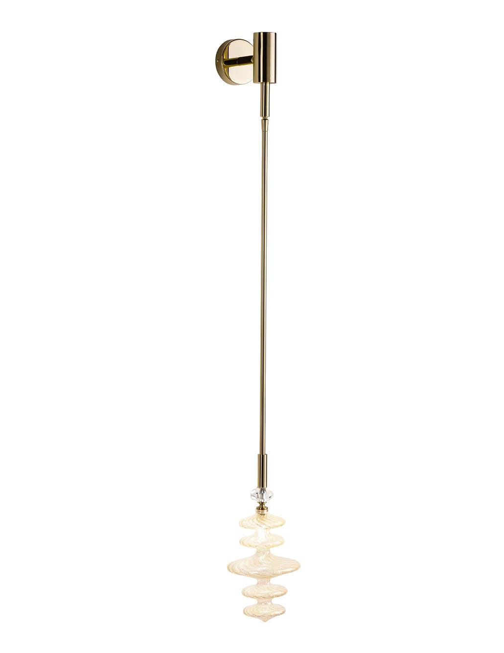 Aplique de Parede Vinea em Acabamento Dourado