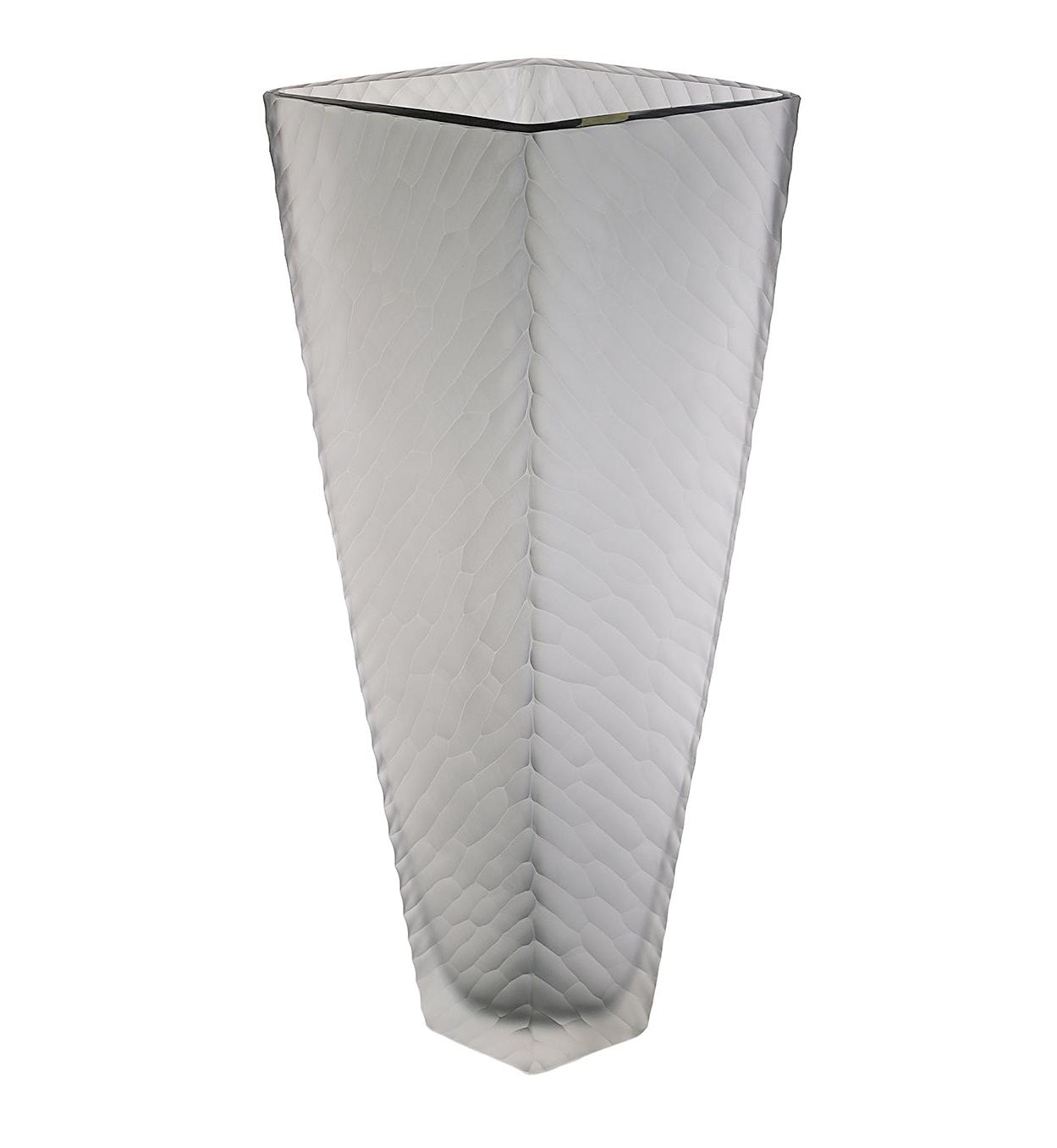 Vaso de Flores em Vidro de Murano