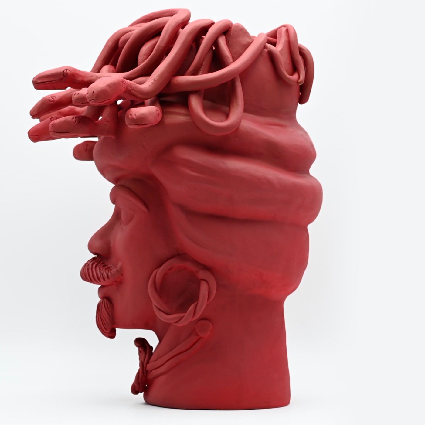 Escultura artesanal Moor's Head