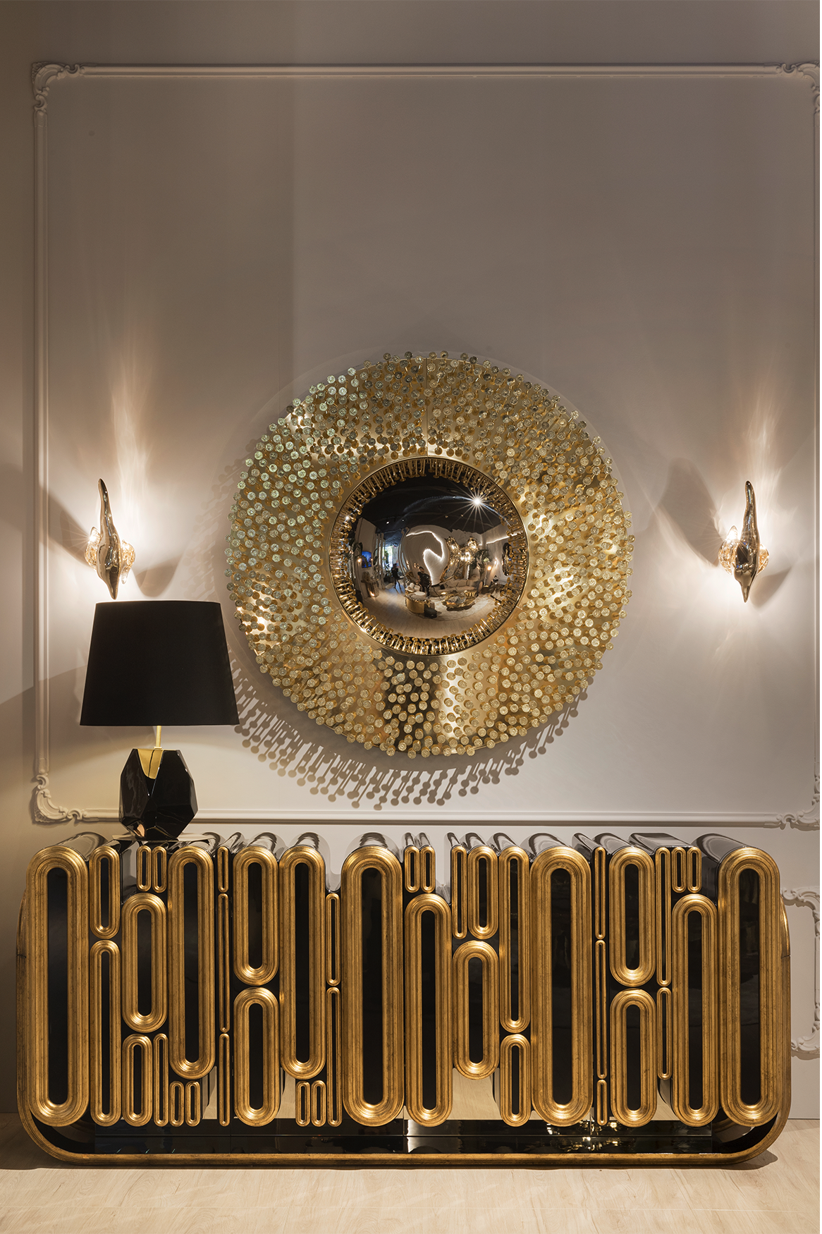 Espelho artesanal Robin