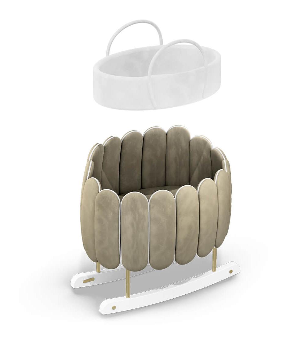 Berço de baloiço suave Lotus