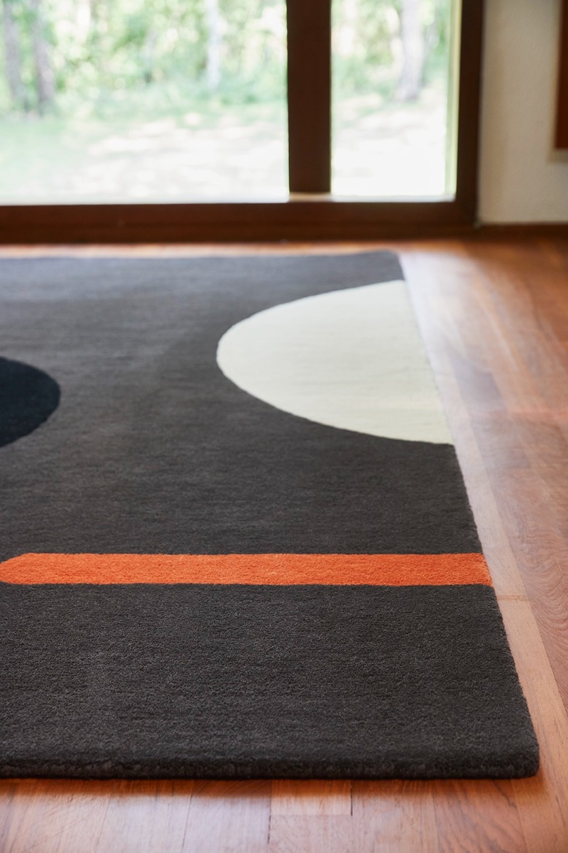 Tapete Geo Flower Grafite | Tamanho: 250 × 350 cm