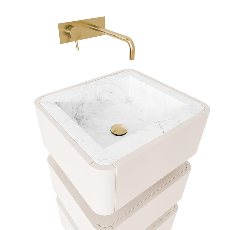 Lavatório de coluna Zen