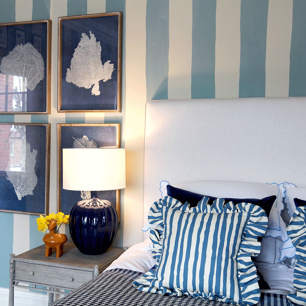 Candeeiro Kristiana Indigo