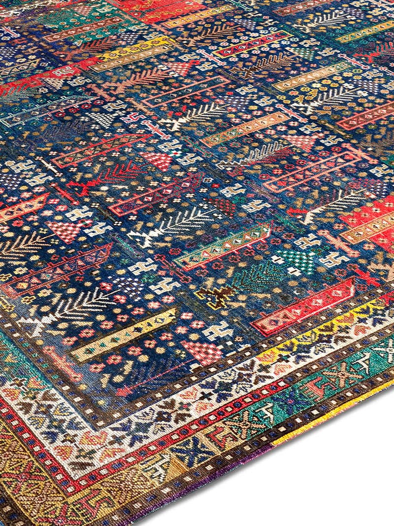 Tapete Original Natural Azul Luxury