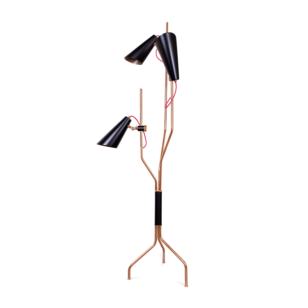 Candeeiro de pé radiante