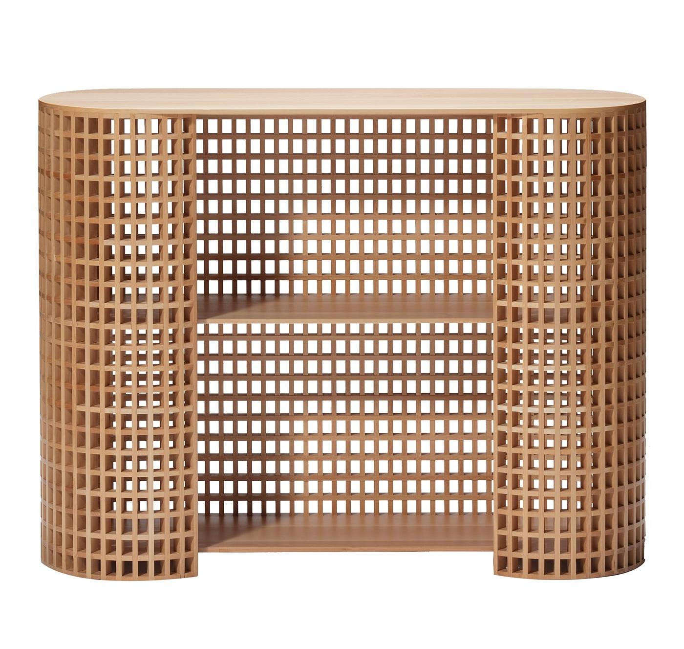 Armário madeira texturizada