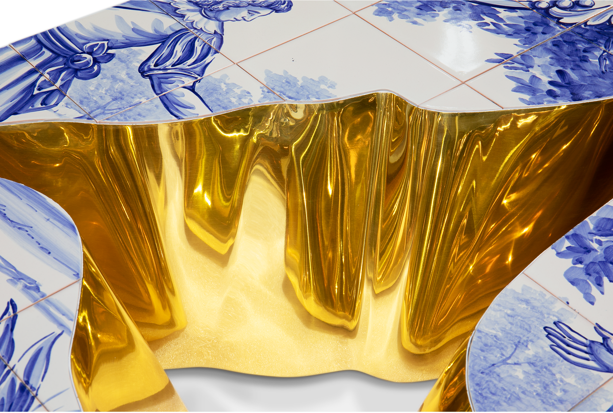 Mesa de Centro Azulejo Fissure