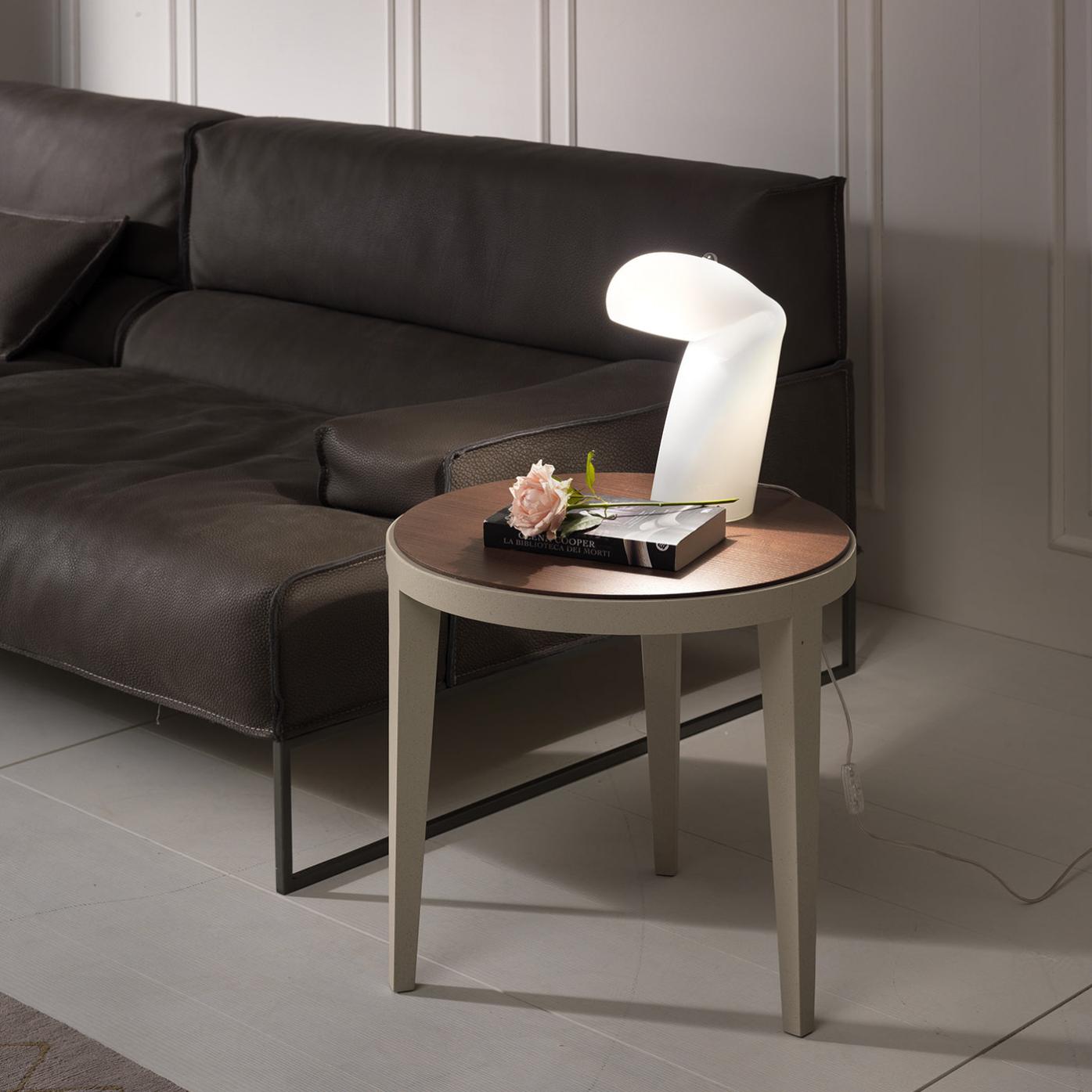 Mesa de Apoio Redonda Dominique