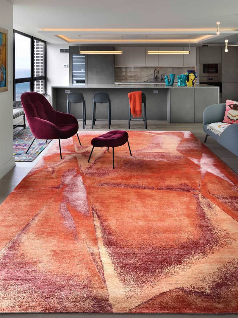 Tapete Rusty Feito à Mão