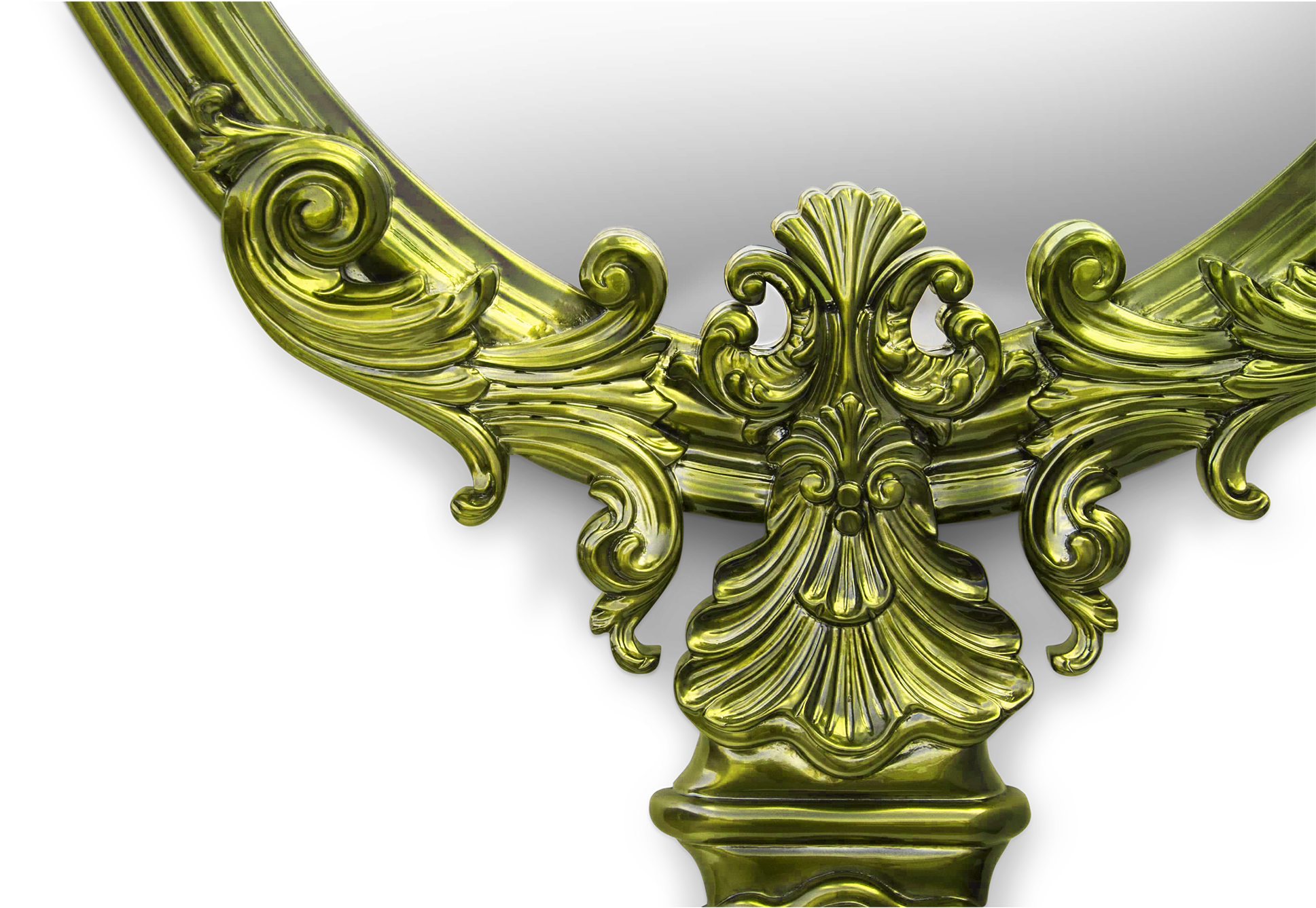 Espelho Antoinette esmeralda