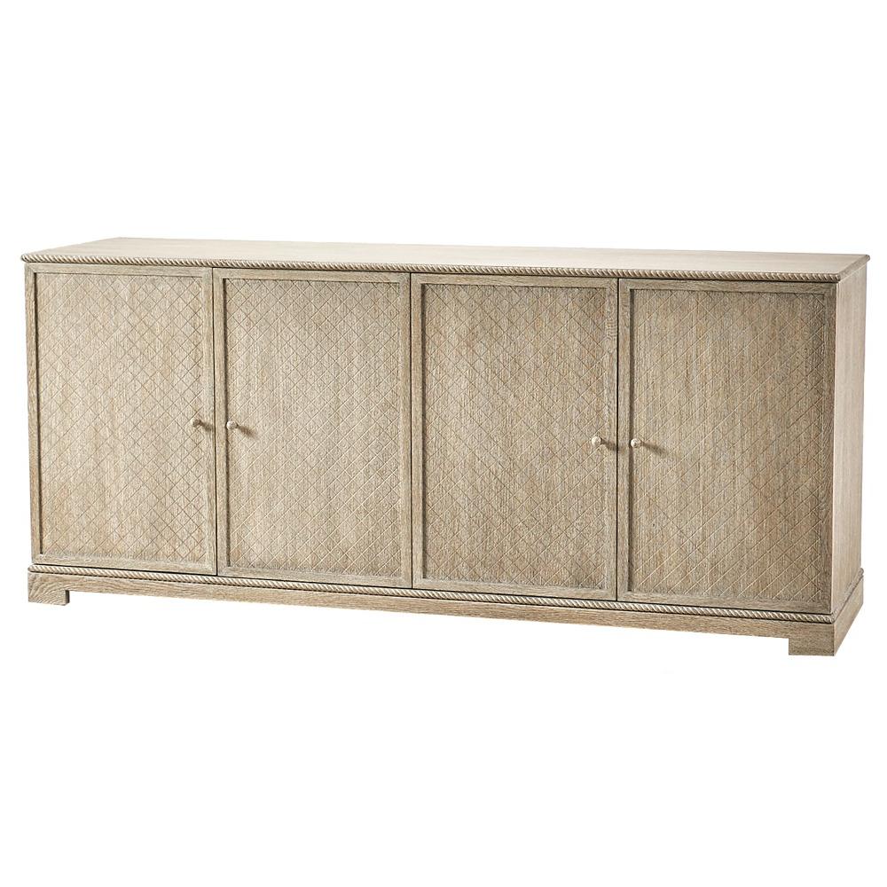 Aparador York Venetian White Oak