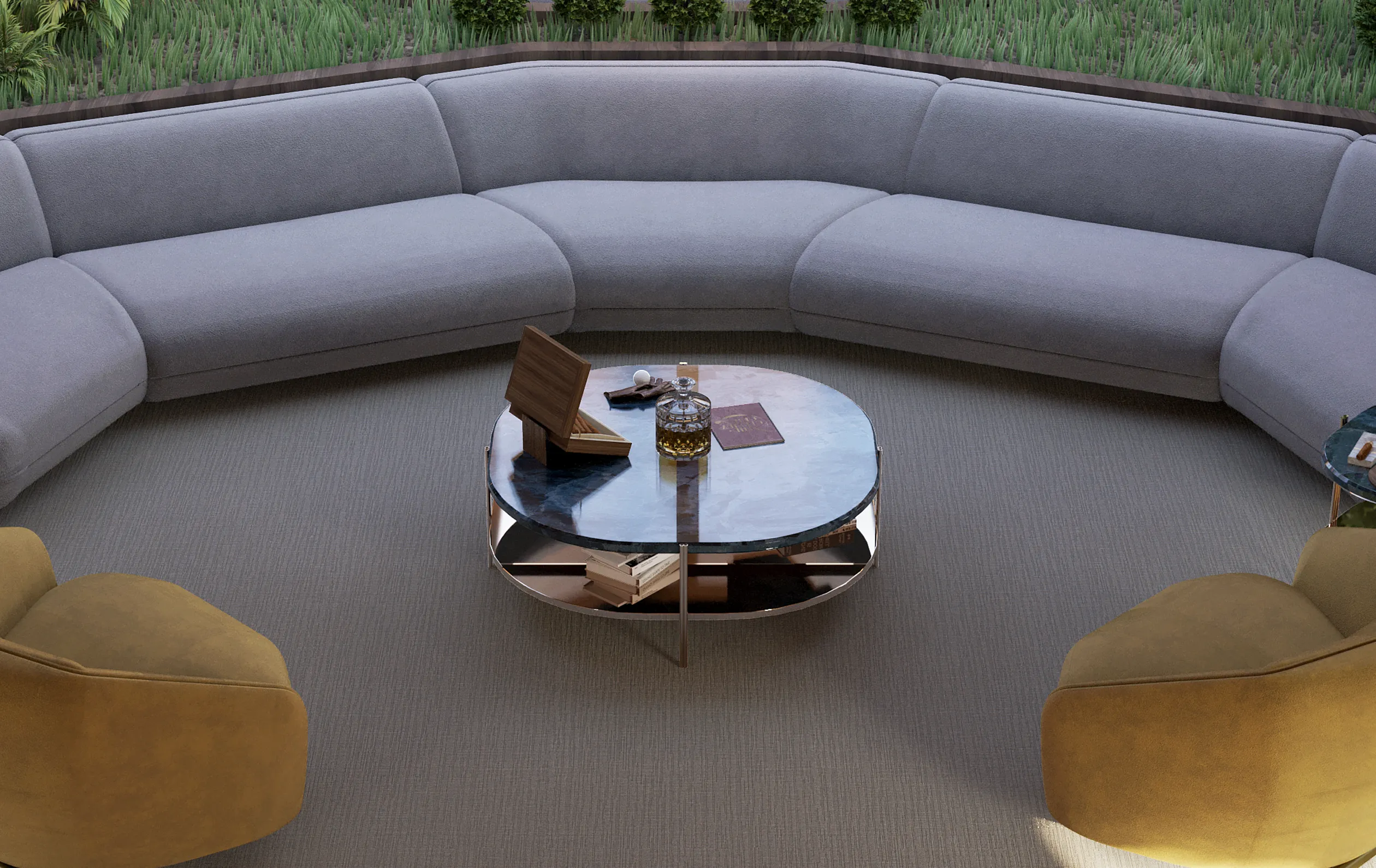 Mesa de Centro Crest