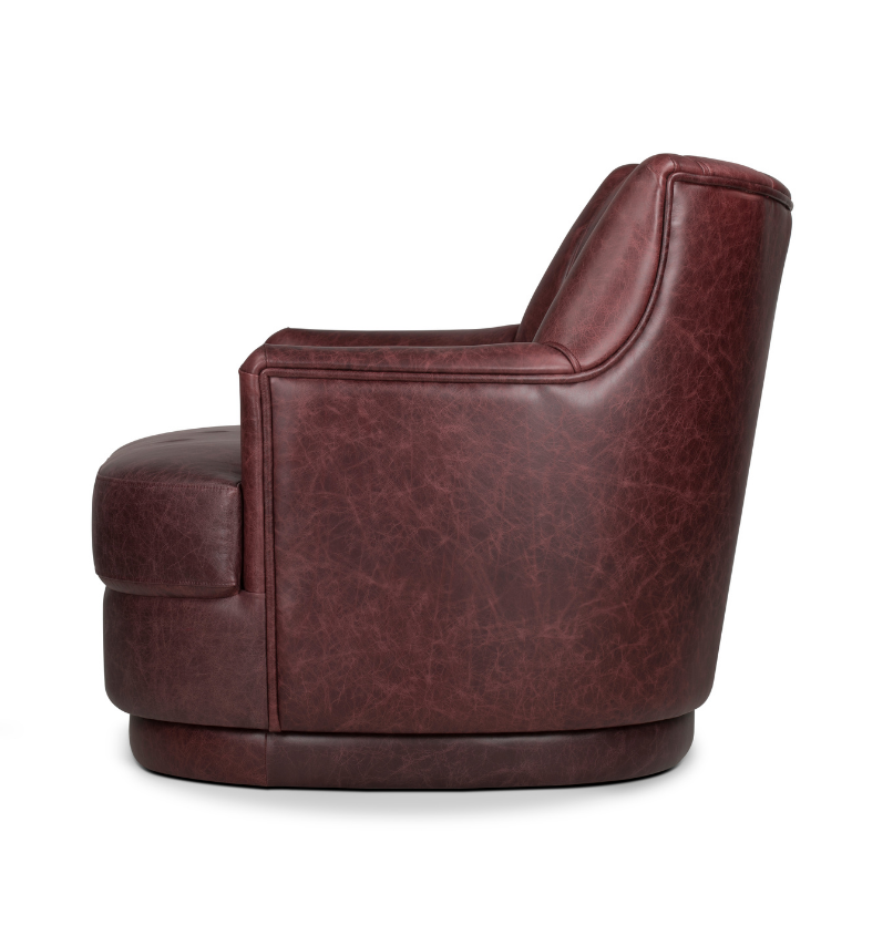 Sofá Individual em Pele