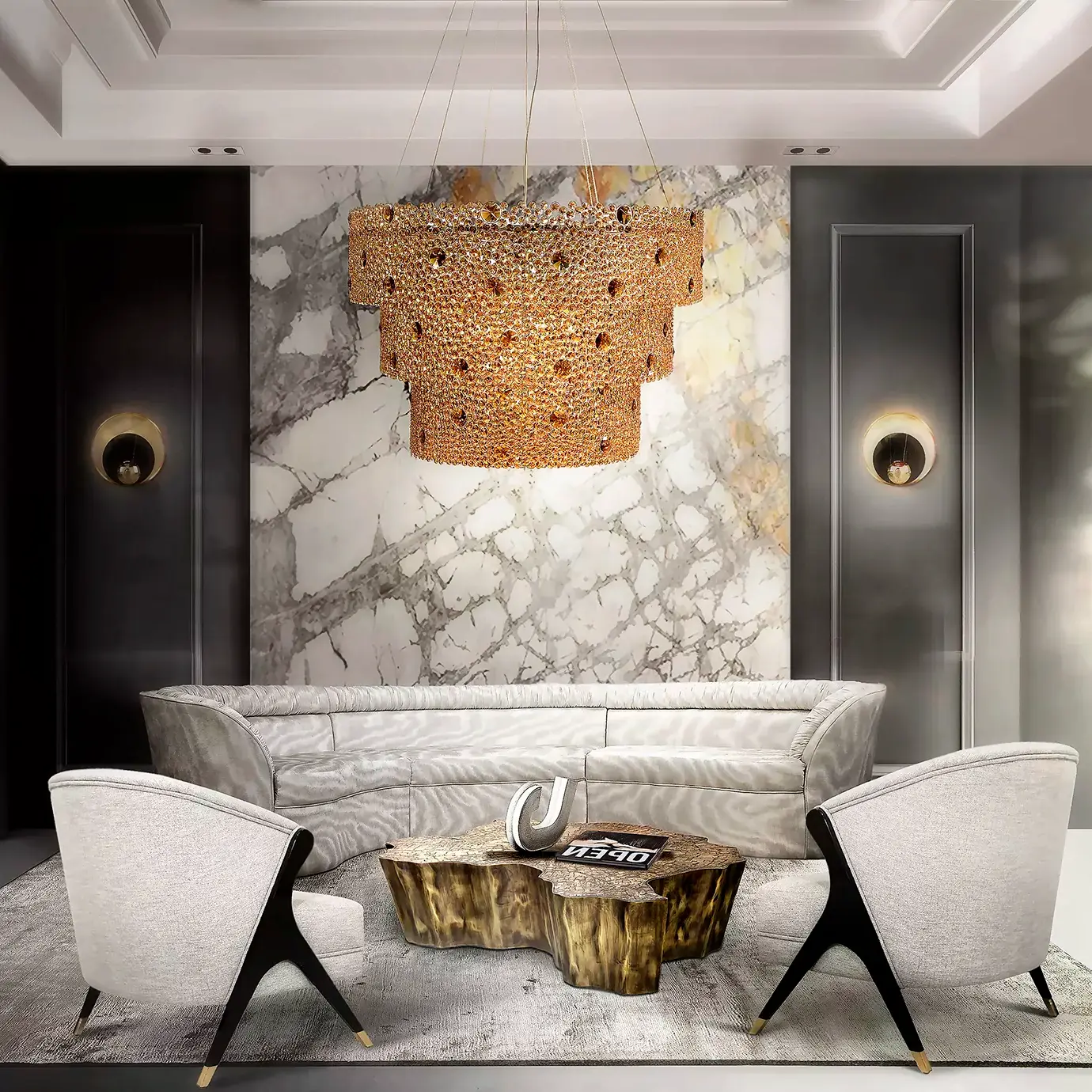 Lustre 3 níveis Eternelle