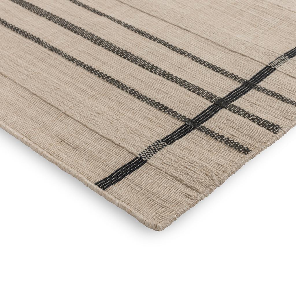 Tapete Exterior Zona Charcoal Line | Tamanho: 200 × 280 cm