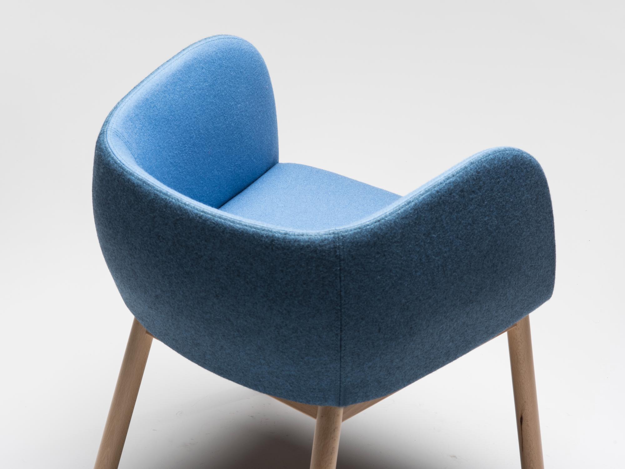 Poltrona Mousse SP Azul