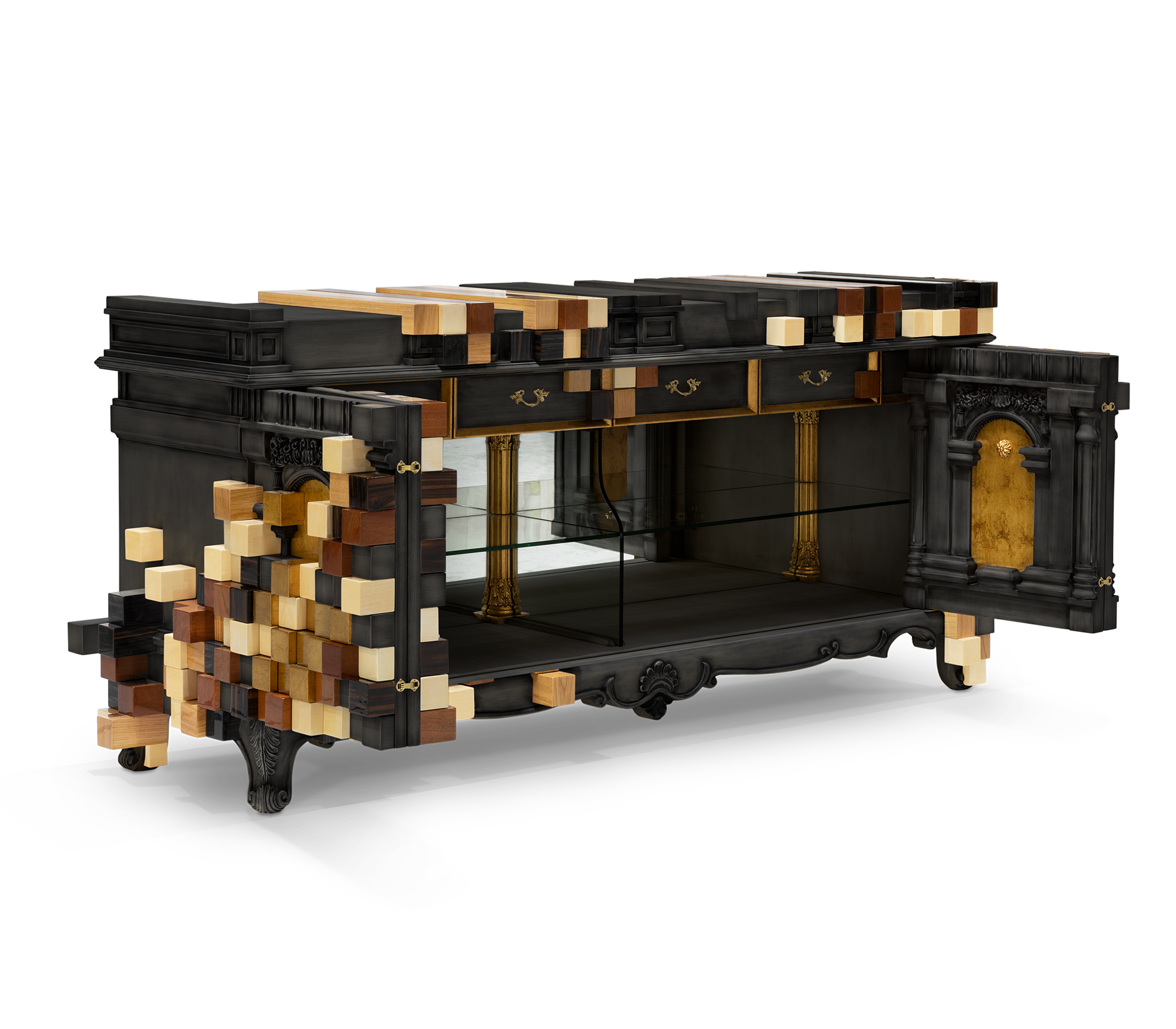 Aparador Trafalgar preto