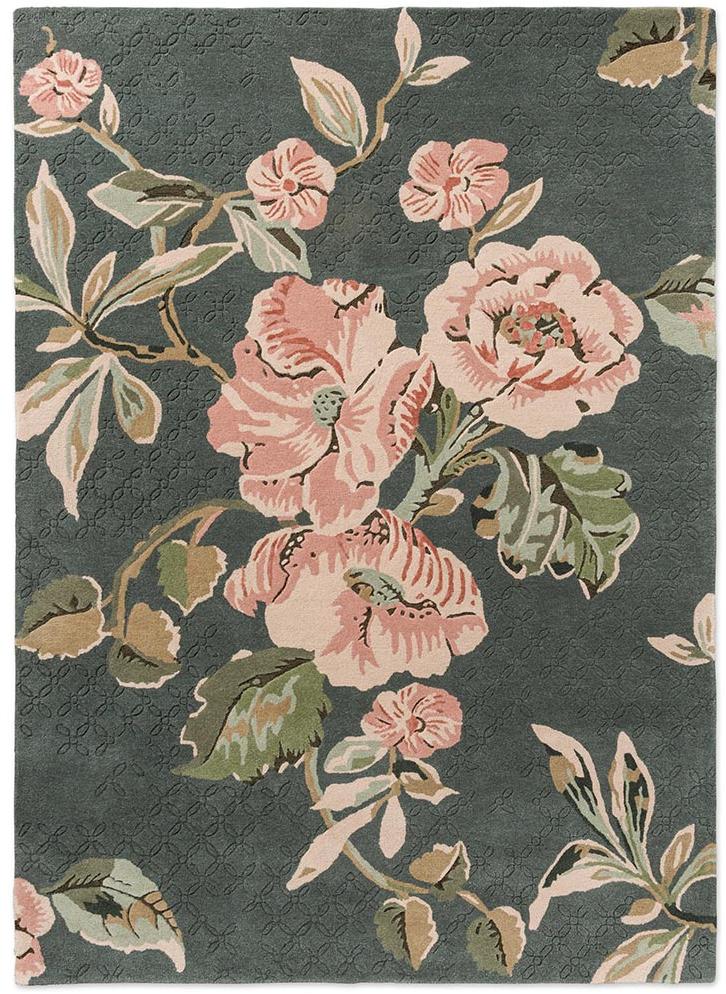Tapete Aylworth Trail Verde Feto | Tamanho: 250 × 350 cm
