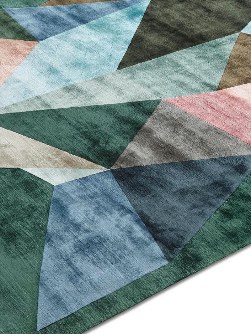 Tapete Super Luxuoso Anodado à Mão