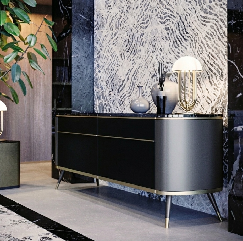 Aparador Yvonne em Mármore