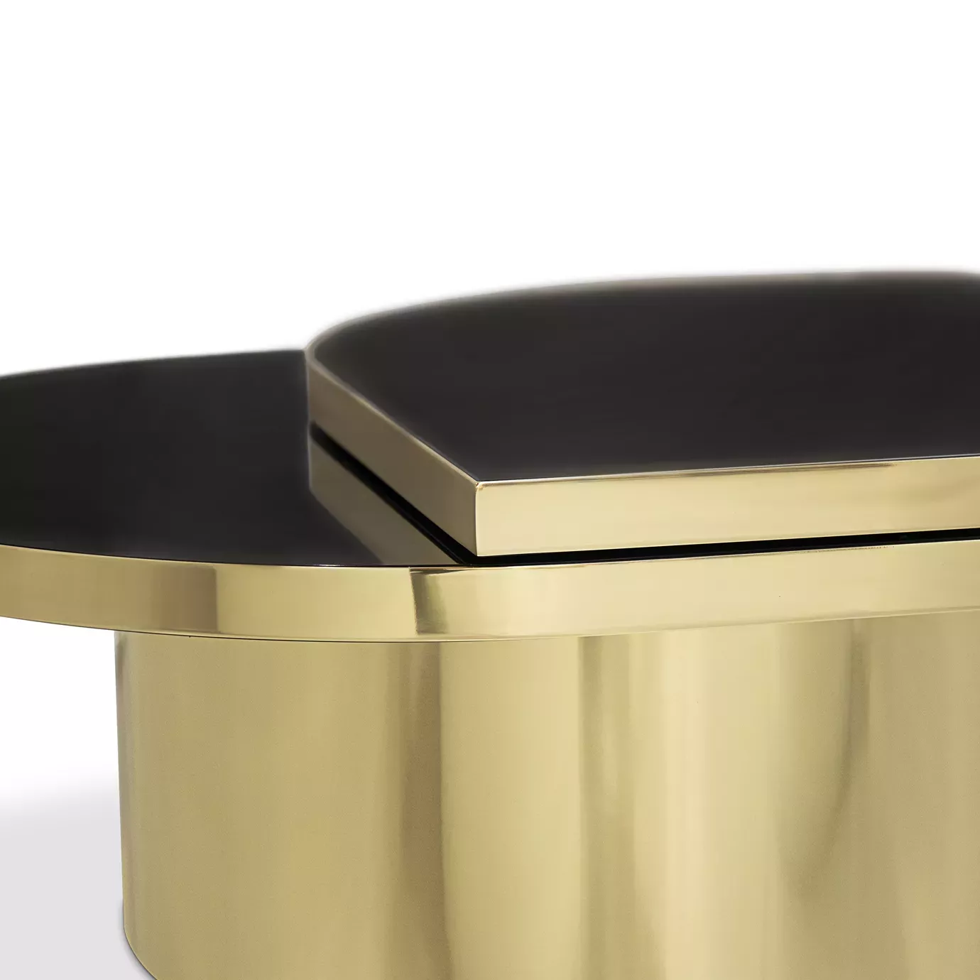 Mesa de Centro Latão Polido Dewdrops