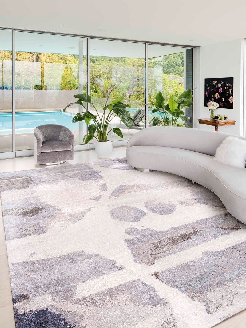 Tapete Splash Galileo Feito à Mão Luxury | Tamanho: 122 × 183 cm