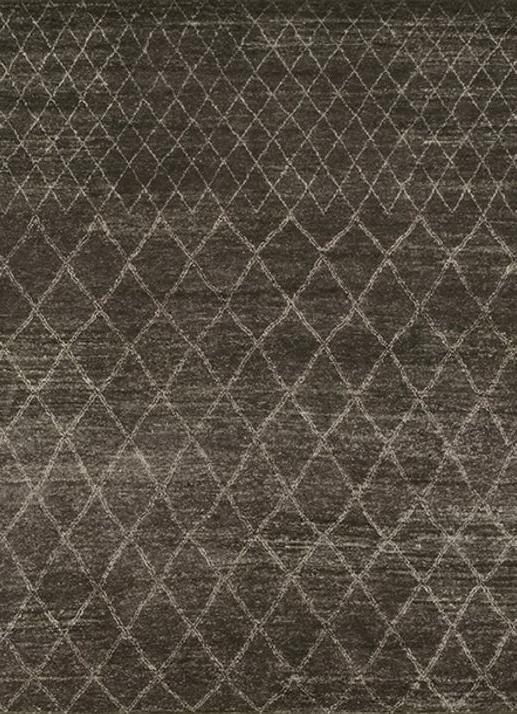 Tapete Berber Castanho Pelo Baixo