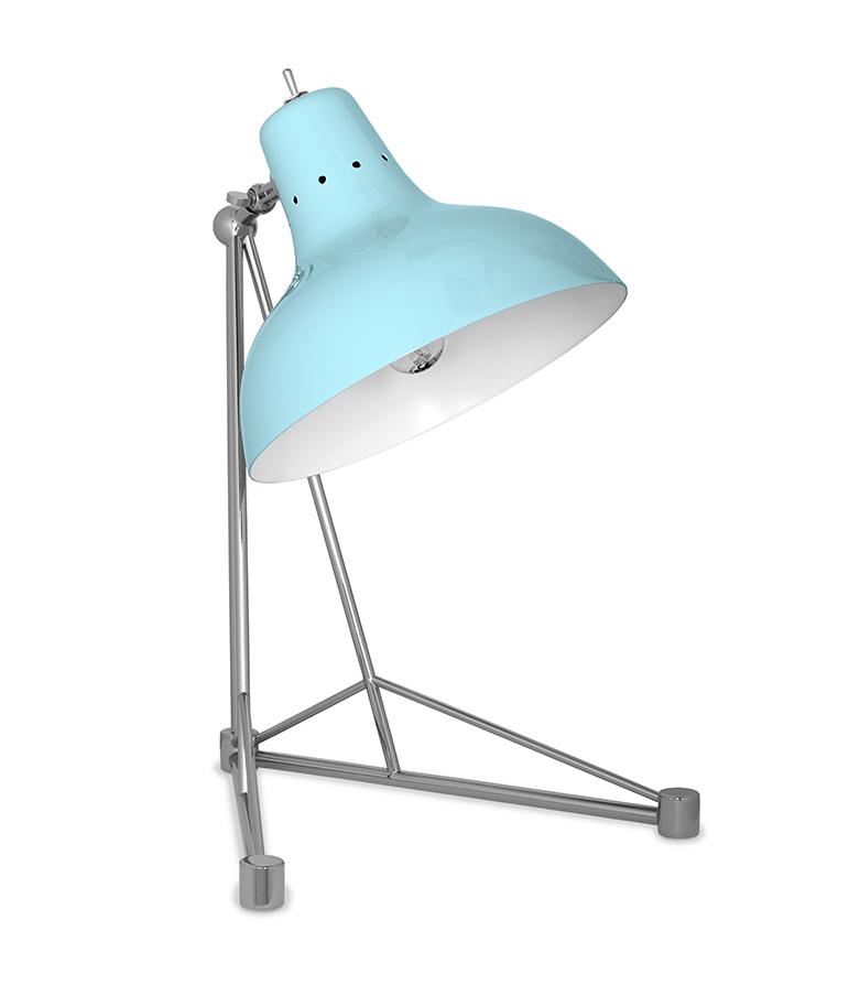 Candeeiro de secretária Celestia azul