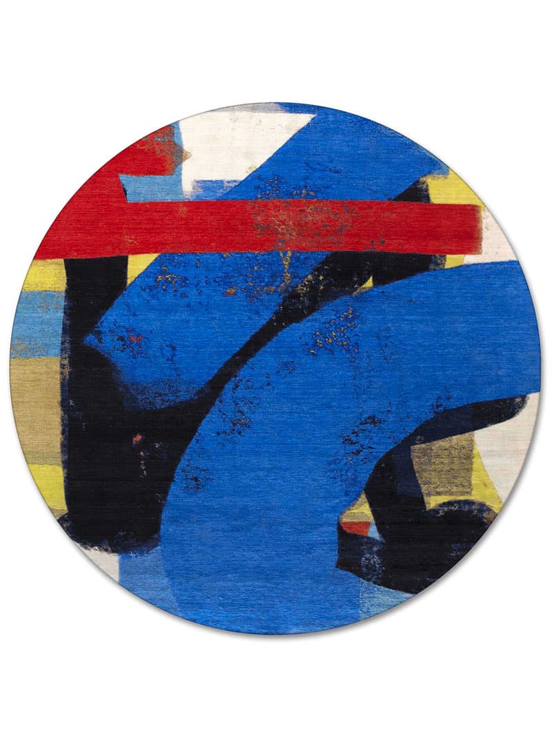 Tapete Redondo Original Tecido à Mão